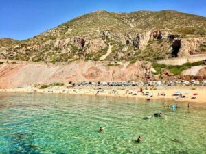 Buggerru beach, Sardinia, Italy