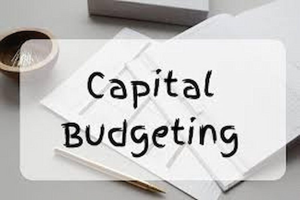 capital budgeting