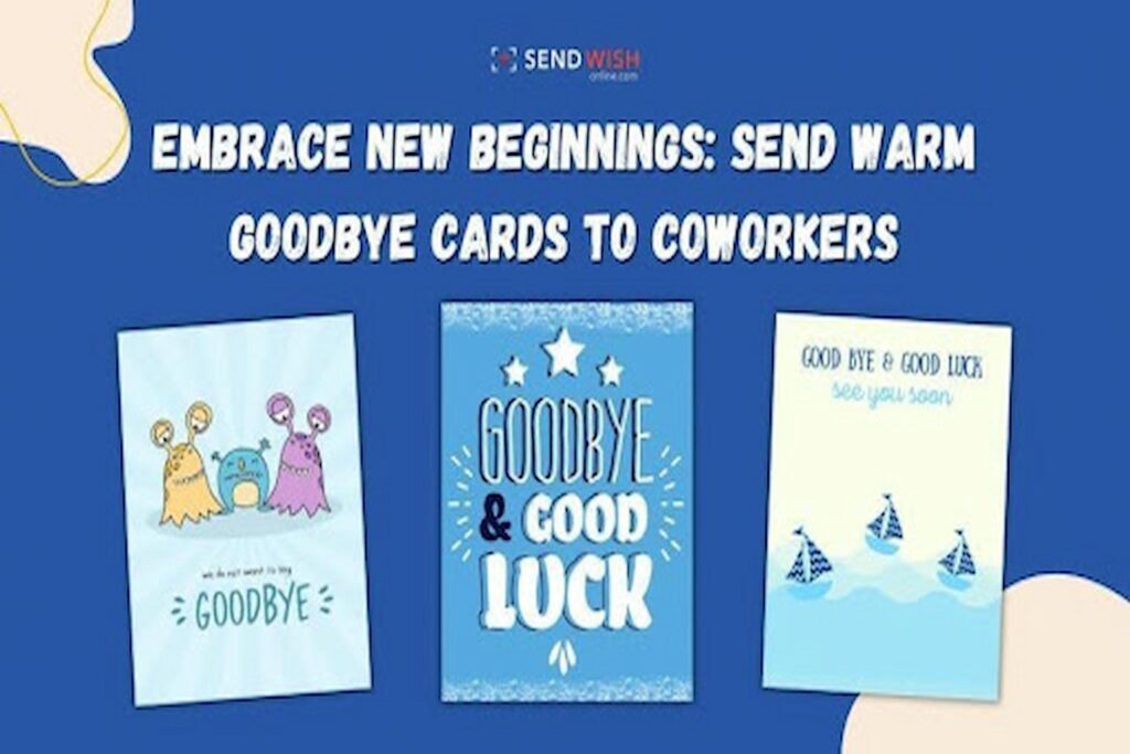 goodbye card